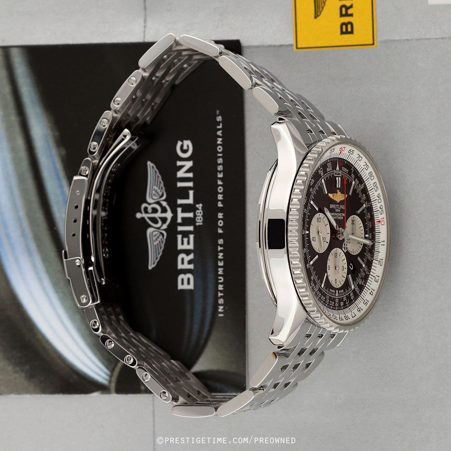 Preowned Breitling Navitimer 01 46mm WINGS Dial ab012721/bd09/443a