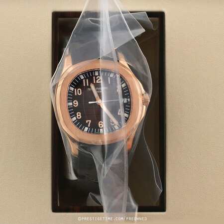 Pre-owned Patek Philippe Aquanaut Automatic 5167r-001