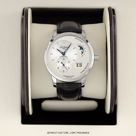 Pre-owned Glashutte Original PanoMaticLunar 1-90-02-42-32-05