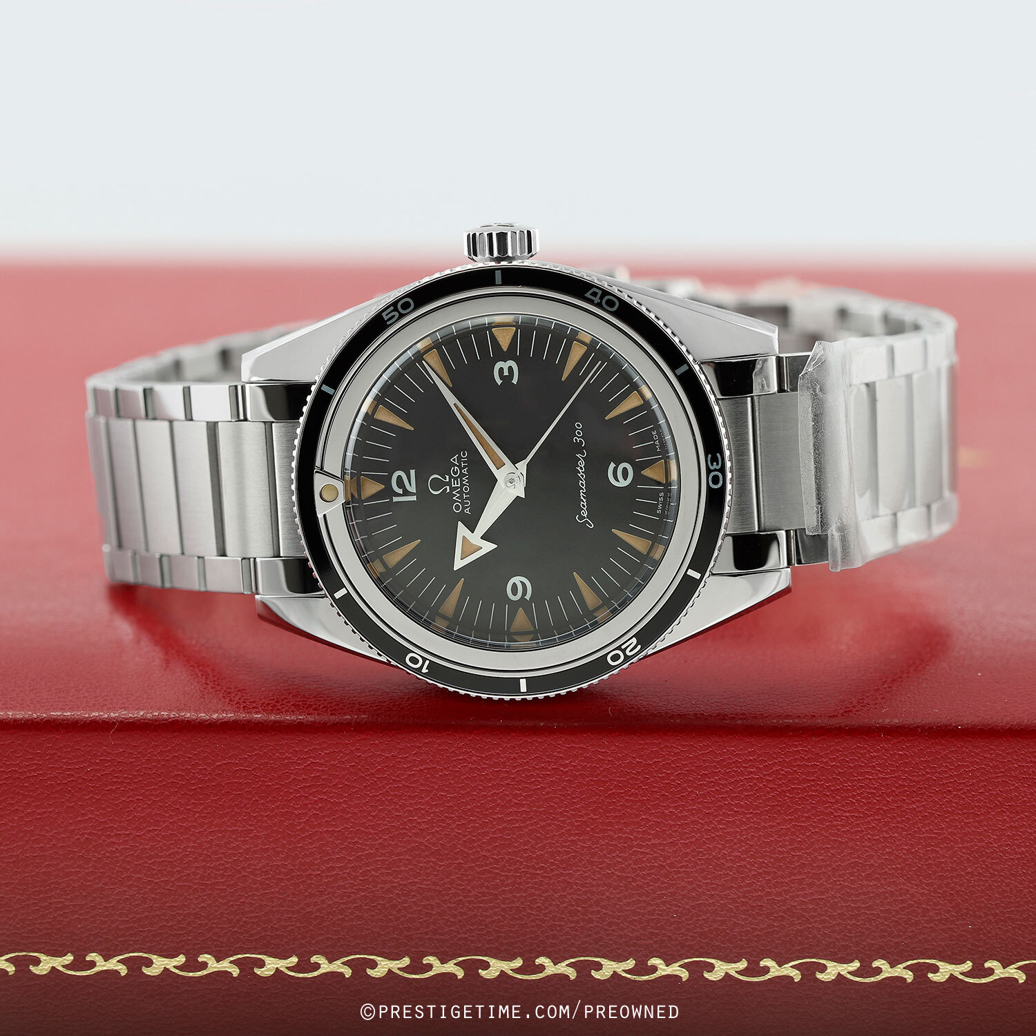 Pre-owned Omega Seamaster 300 1957 Trilogy 39mm 234.10.39.20.01.001