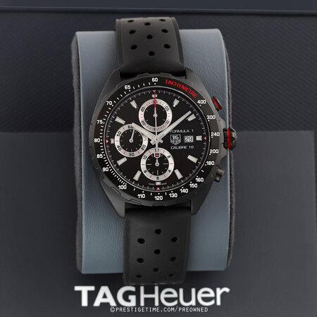 Pre-owned Tag Heuer Formula 1 Automatic Chronograph 44mm caz2011.ft8024