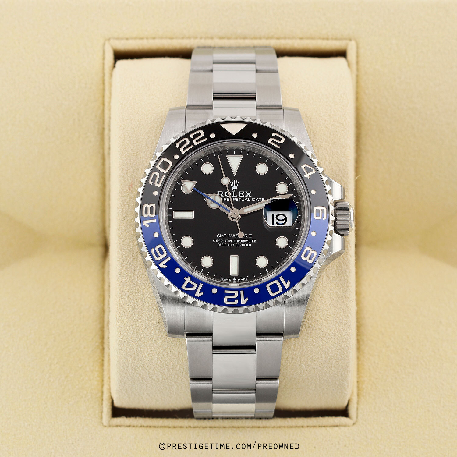 rolex batman pre owned