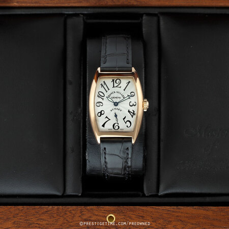 Pre-owned Franck Muller Cintree Curvex Manual Wind 1750 S6 Sunset
