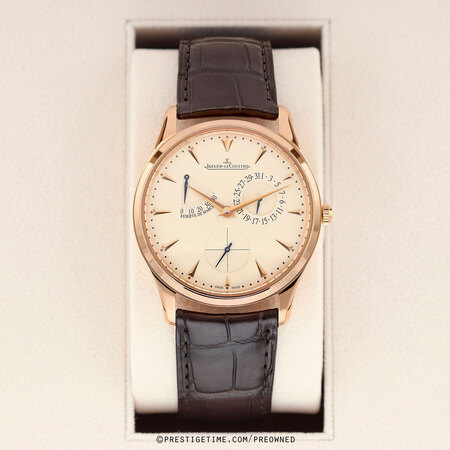 Pre-owned Jaeger LeCoultre Master Ultra Thin Power Reserve 39mm 1372520