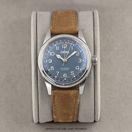 Pre-owned Oris Big Crown Pointer Date 40mm 01 754 7741 4065-07 5 20 63