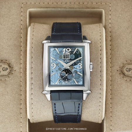 Pre-owned Girard Perregaux Vintage 1945 XXL Large Date Moonphases 25882-11-421-bb4a