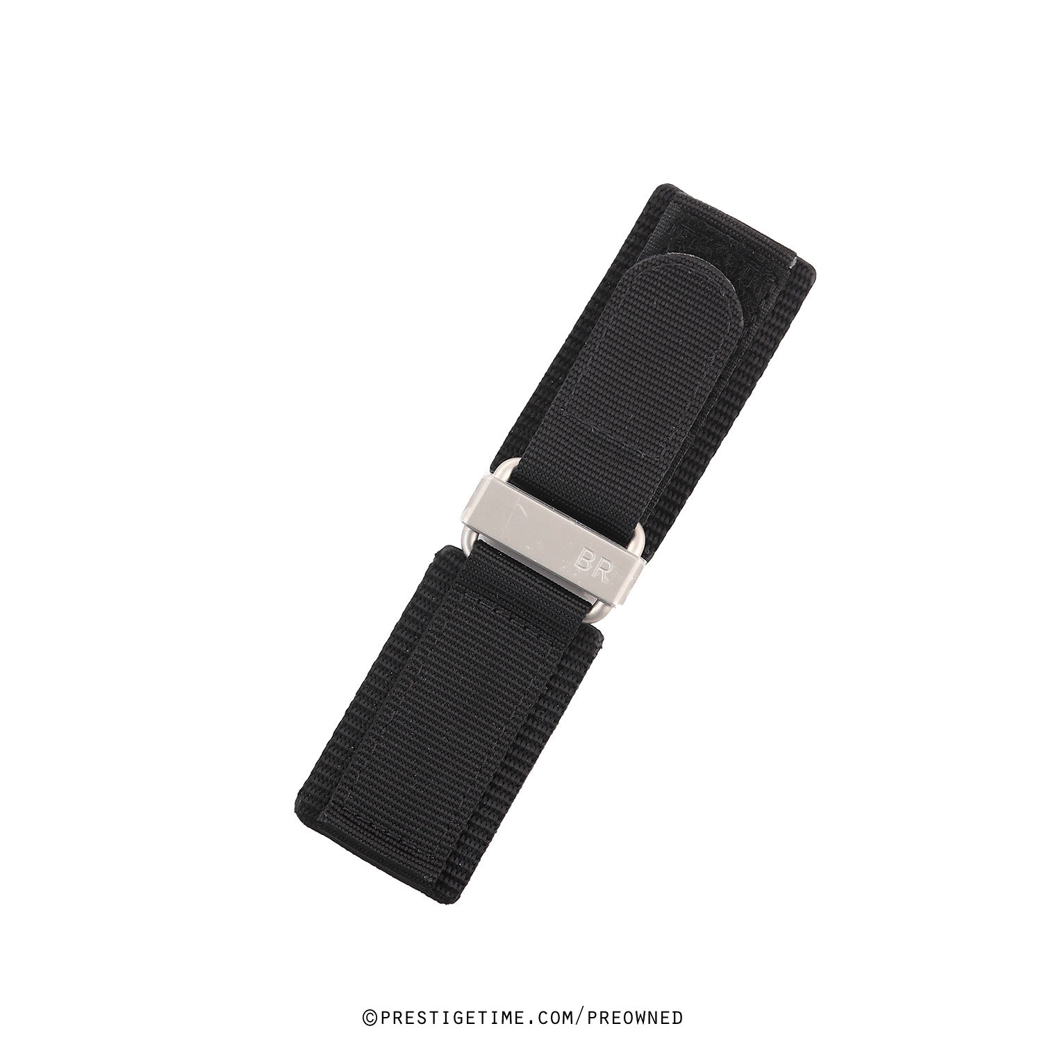 Pre-owned Bell \u0026 Ross Black Velcro Strap