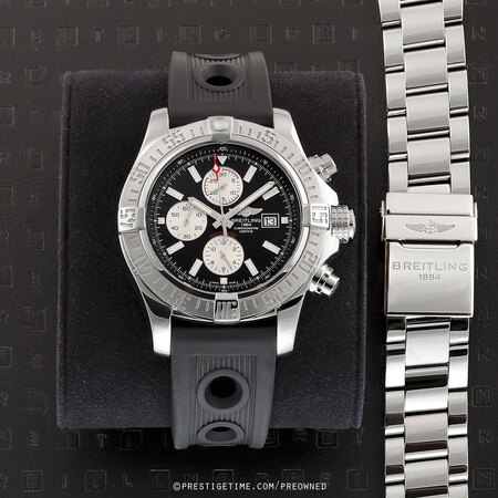 Pre-owned Breitling Super Avenger II 48mm a1337111/bc29/201s
