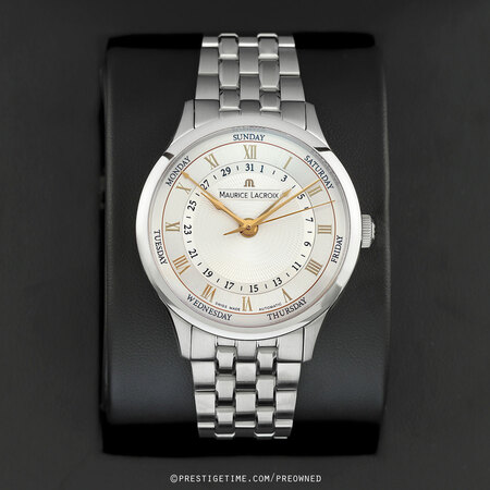 Pre-owned Maurice Lacroix Masterpiece Five Hands 40mm mp6507-ss002-111