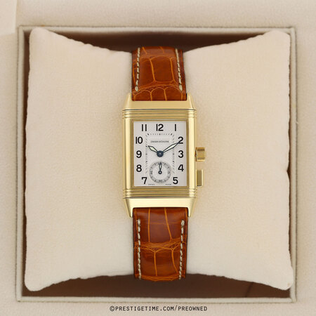 Pre-owned Jaeger LeCoultre Reverso Memory Manual Wind 255.140.822B 255.1.82