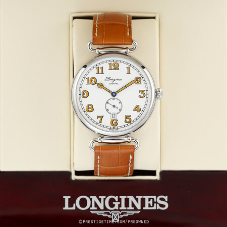 Pre-owned Longines Heritage 1918 41mm L2.809.4.23.2