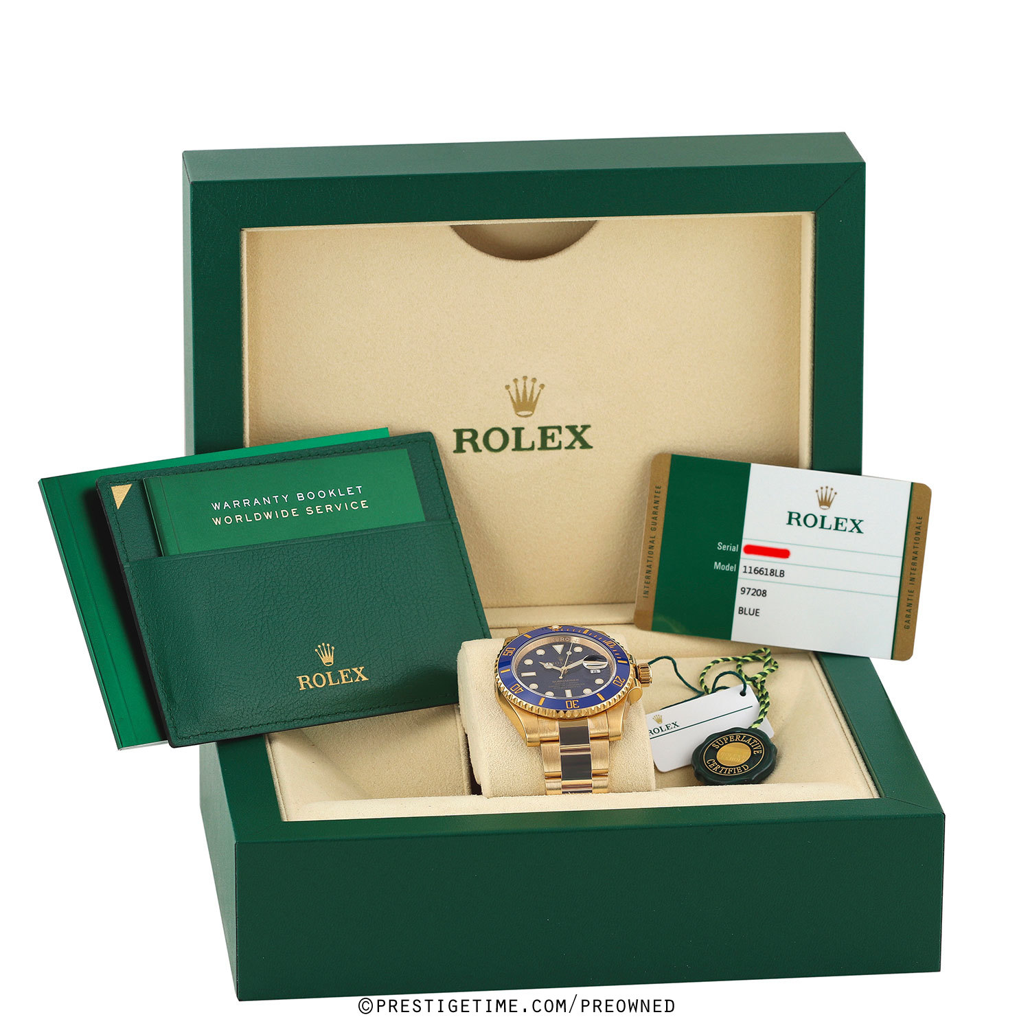 Pre-owned Rolex Submariner Date 40mm 116618LB