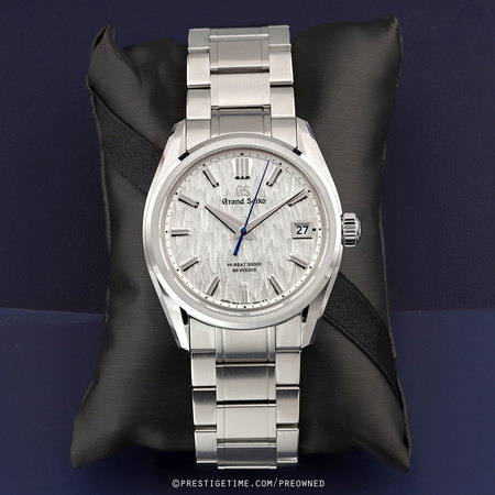Pre-owned Grand Seiko WHITE BIRCH Heritage Hi Beat 36000 40mm SLGH005