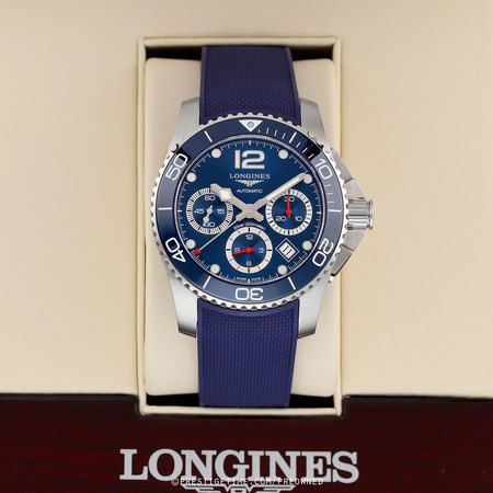 Pre-owned Longines HydroConquest Automatic Chronograph 41mm L3.783.4.96.9