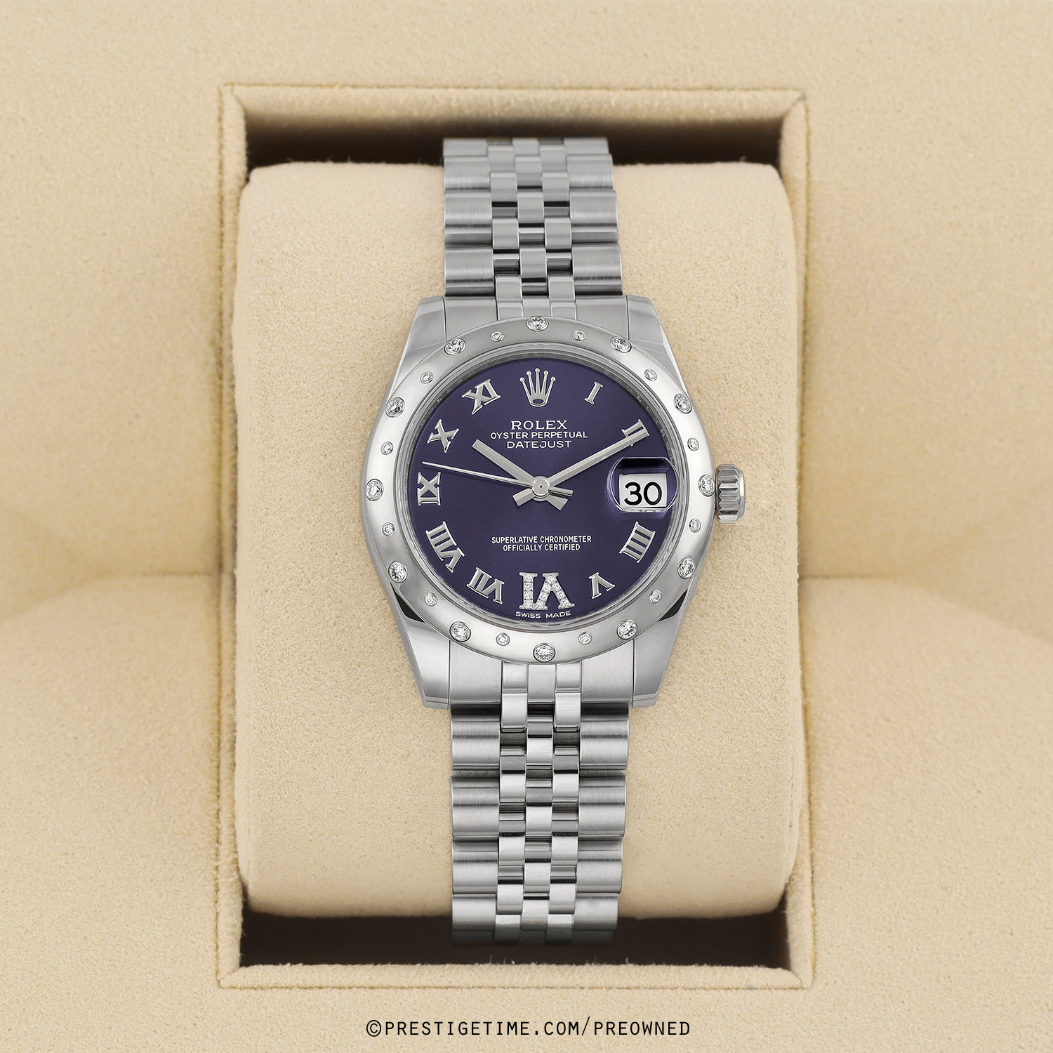 Pre-owned Rolex Datejust 31mm 178344 