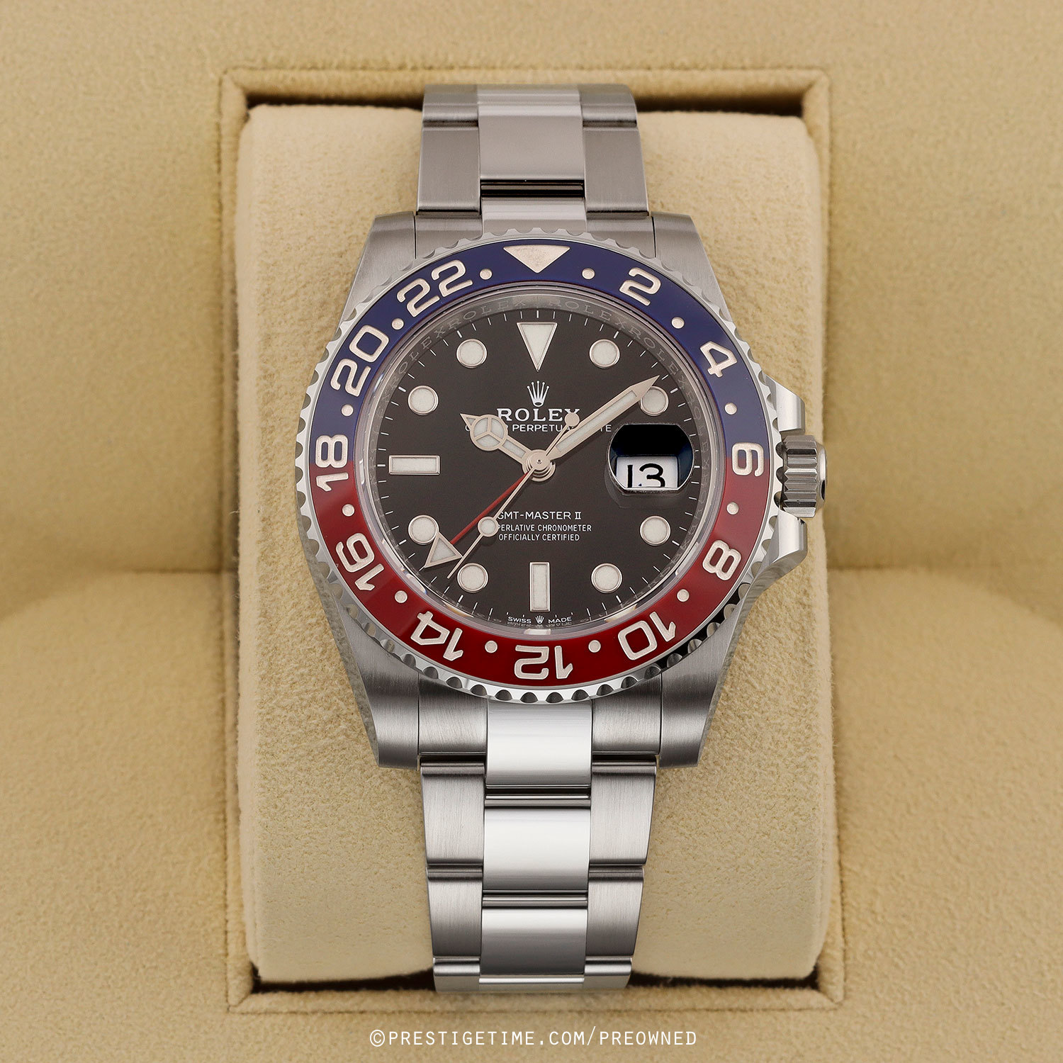 126710 Blro Oyster NEW 2025 Rolex GMT-Master II 