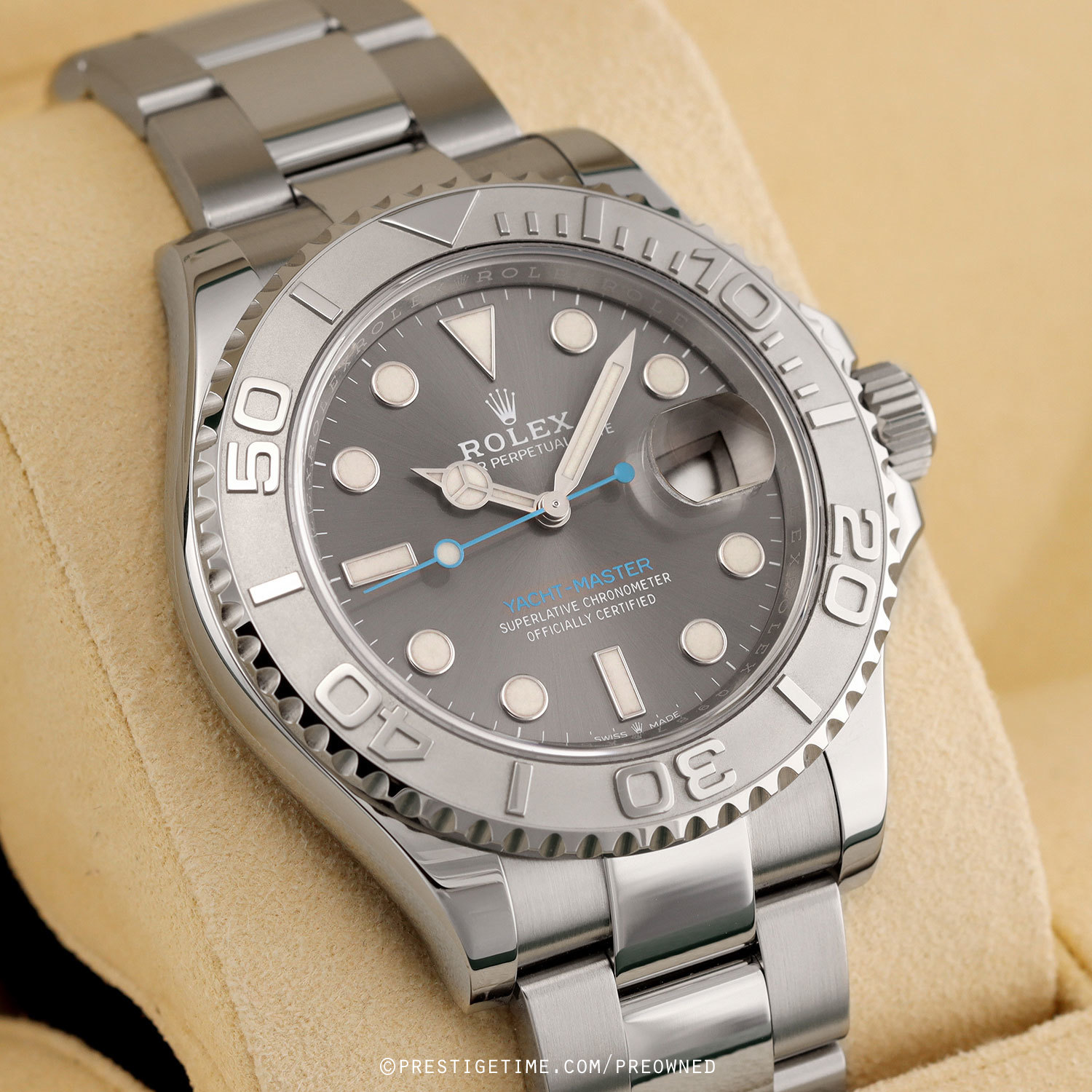 Pre-owned Rolex Yacht-Master 40mm 126622 Slate Grey