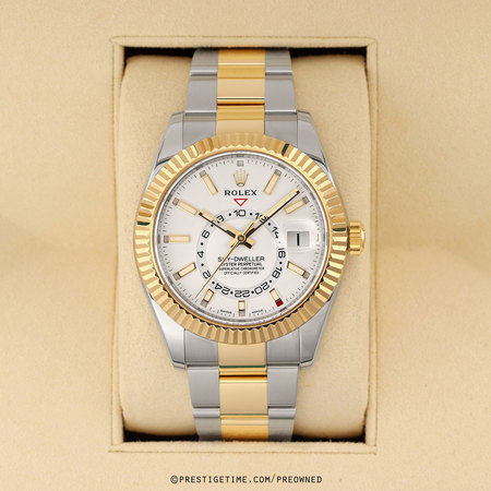 Pre-owned Rolex Sky Dweller 326933