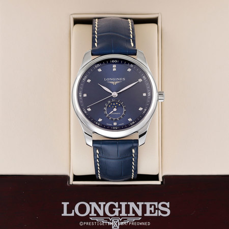 Pre-owned Longines Master Moonphase 40mm L2.909.4.97.0