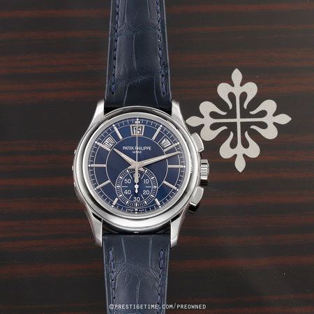 Pre-owned Patek Philippe Complications Annual Calendar Chronograph 42mm 5905p-001