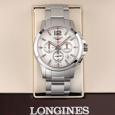 Pre-owned Longines Conquest V.H.P. Chronograph 42mm L3.717.4.76.6