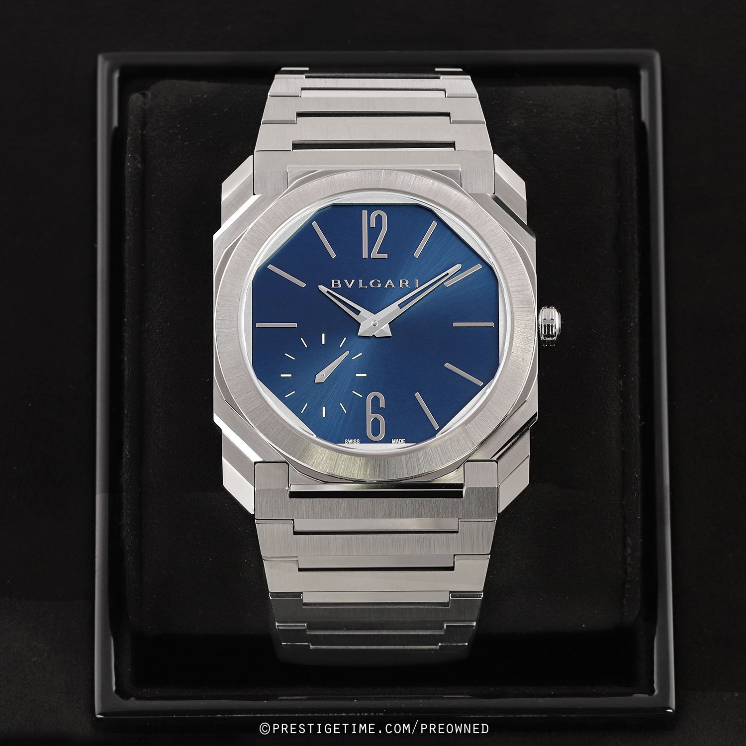 Pre-owned Bulgari Octo Finissimo Extra Thin 40mm 103431
