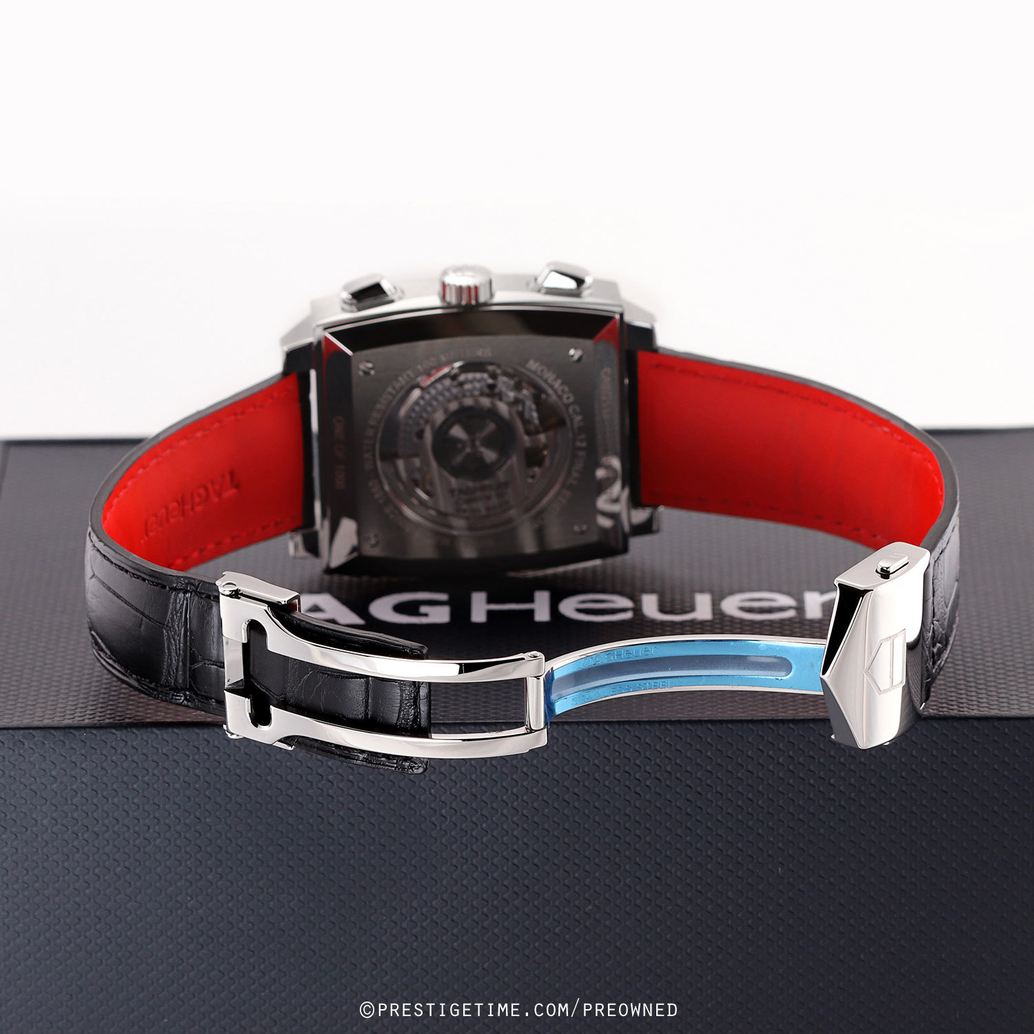 Pre-owned Tag Heuer Monaco Calibre 12 Final Edition