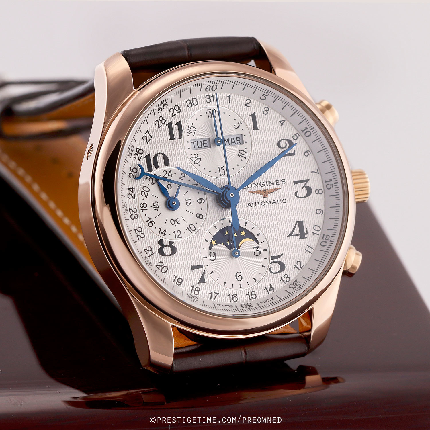 Pre-owned Longines Master Complications L2.673.8.78.3