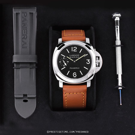 Pre-owned Panerai Luminor Marina 44mm pam00111