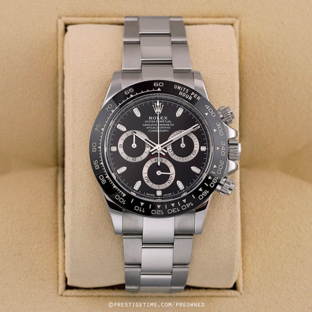 Pre-owned Rolex Cosmograph Daytona 40mm 116500LN Black