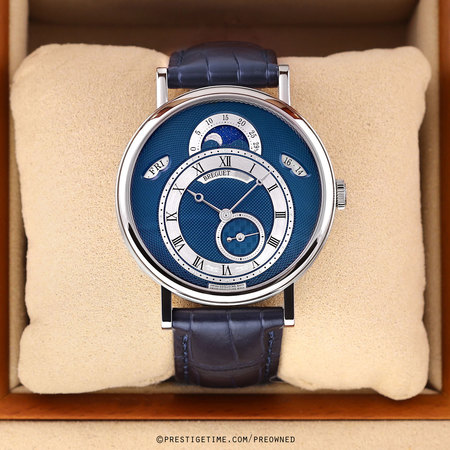 Pre-owned Breguet Classique Day Date Moonphase 39mm 7337bb/y5/9vu