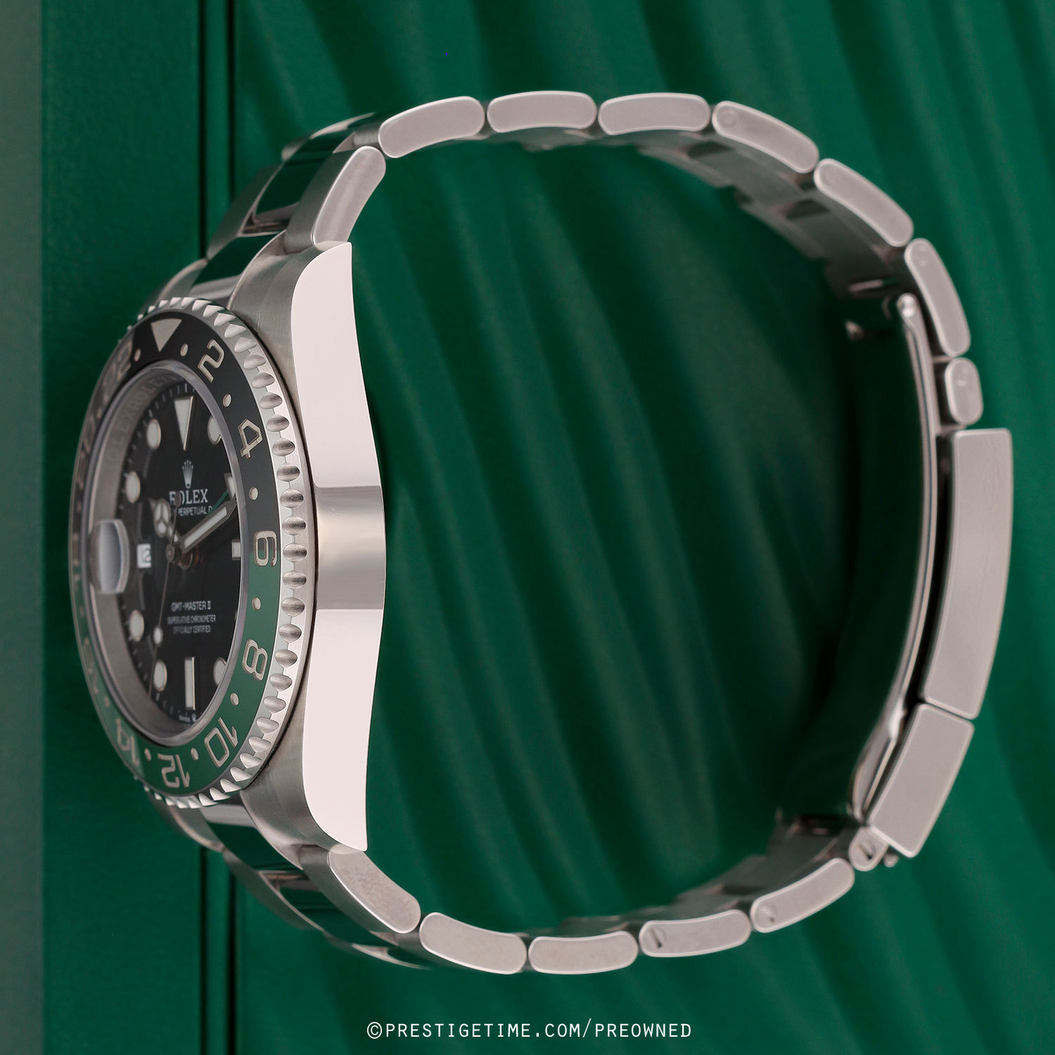 Preowned Rolex GMT Master II Lefty Destro 126720vtnr