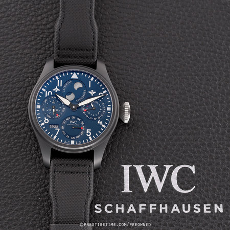 Pre-owned IWC RODEO DRIVE Edition Big Pilot's Perpetual Calendar 46.5mm iw503001