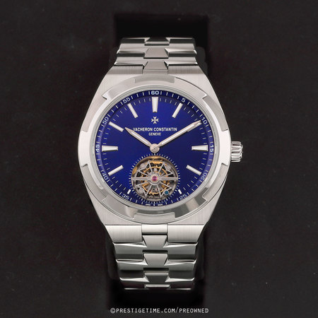 Pre-owned Vacheron Constantin Overseas Tourbillon Automatic 42.5mm 6000v/110a-b544