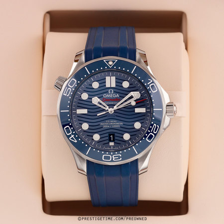 Pre-owned Omega Seamaster Diver 300m Co-Axial Master Chronometer 42mm 210.32.42.20.03.001
