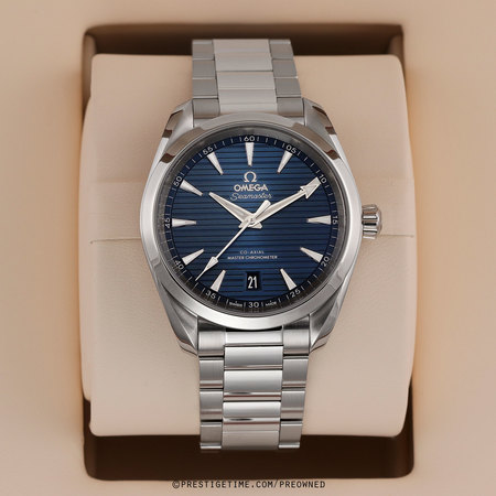 Pre-owned Omega Aqua Terra 150M Master Chronometer 38mm 220.10.38.20.03.001