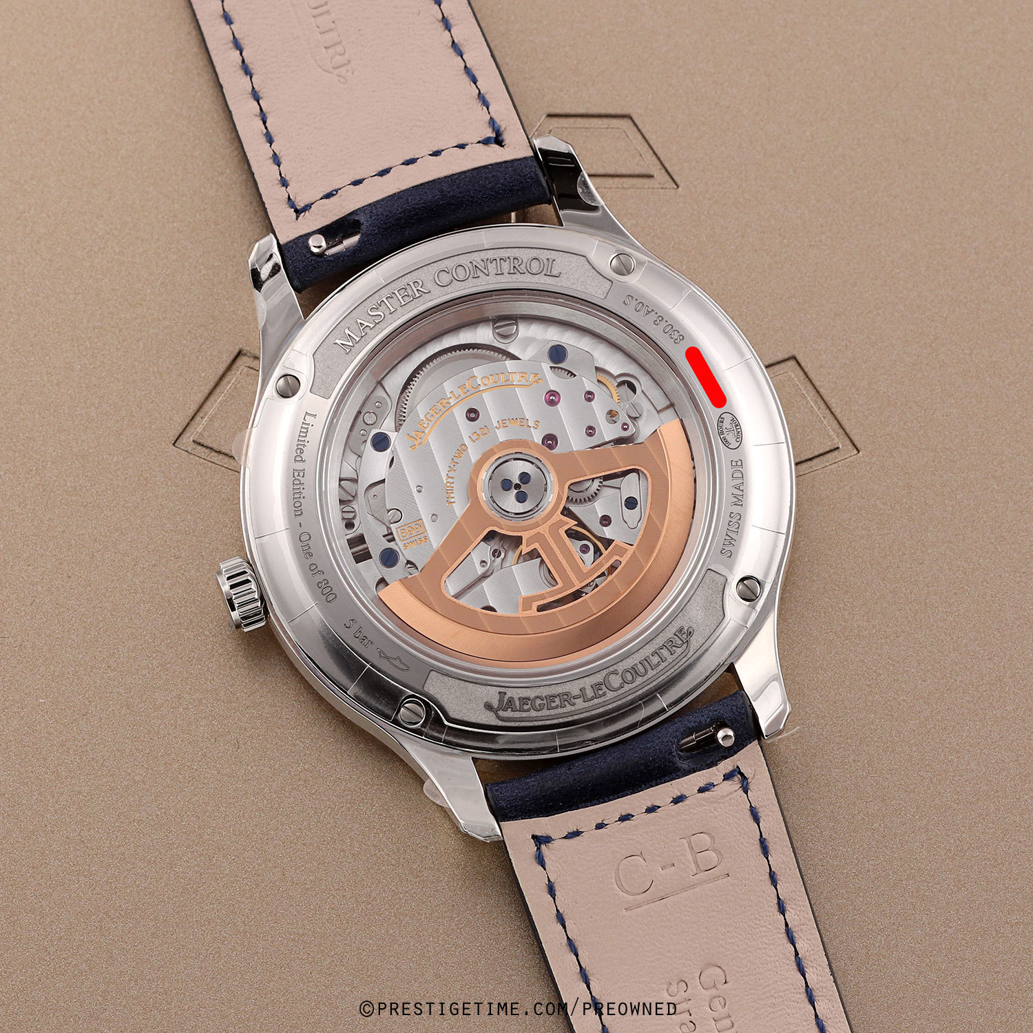 Preowned Jaeger LeCoultre LIMITED EDITION Master Control Date 40mm 4018480