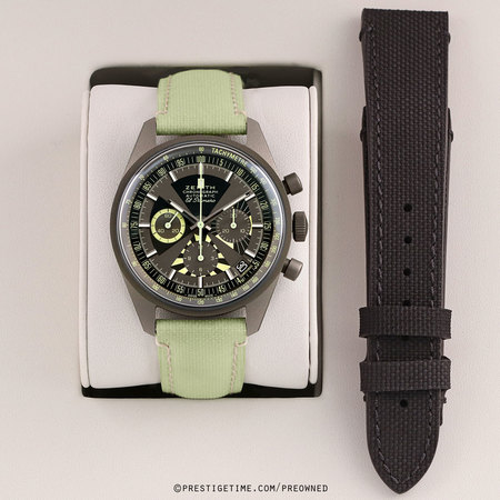 Pre-owned Zenith Chronomaster Revival SJX G383 Poker Chip 38mm 97.g383.400/38.c881