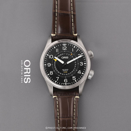 Pre-owned Oris Big Crown ProPilot Alarm LIMITED 01 910 7745 4084-Set LS