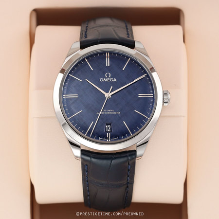 Pre-owned Omega De Ville Tresor Master Co-Axial 40mm 435.13.40.21.03.001