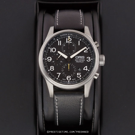 Pre-owned Oris Big Crown ProPilot Chronograph 44mm 01 774 7699 4134-07 5 22 19FC