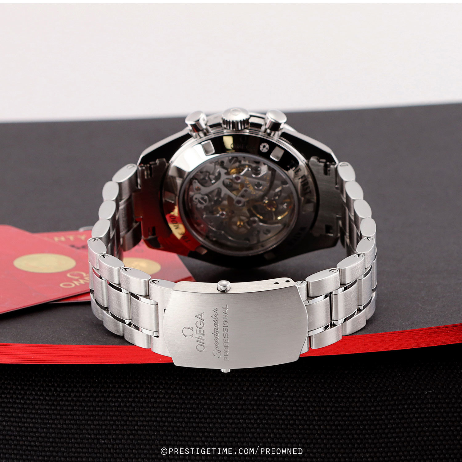 Pre-owned Omega Speedmaster Professional Moonwatch Sapphire