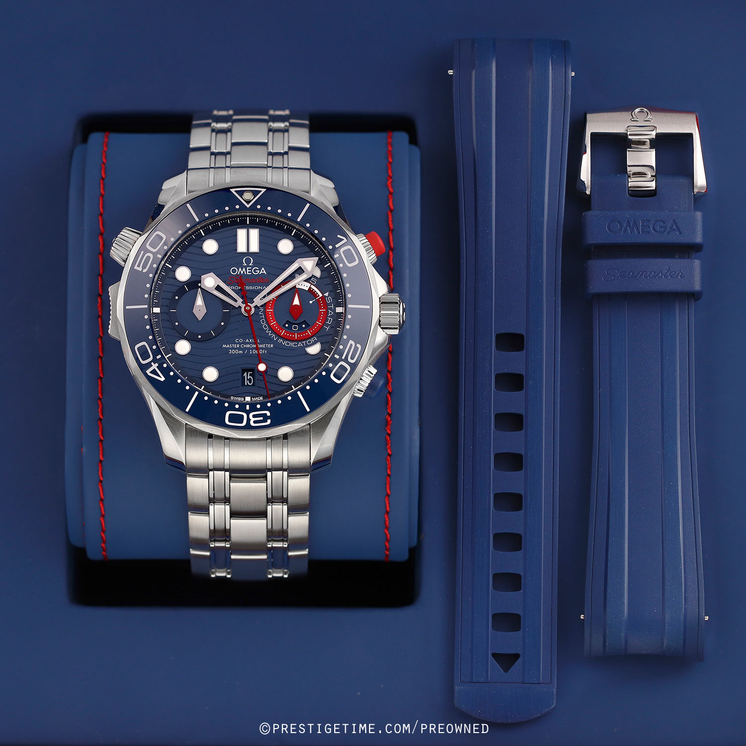 Omega Seamaster Diver 300M Chronograph America's Cup