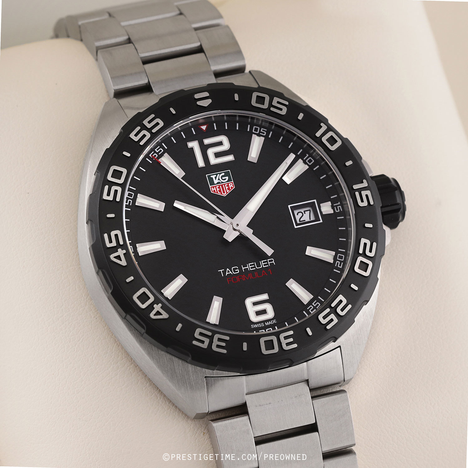 TAG Heuer Formula 1 Men's Watch 44mm Stainless Steel WAh1010 Free Shipping | WatchCharts