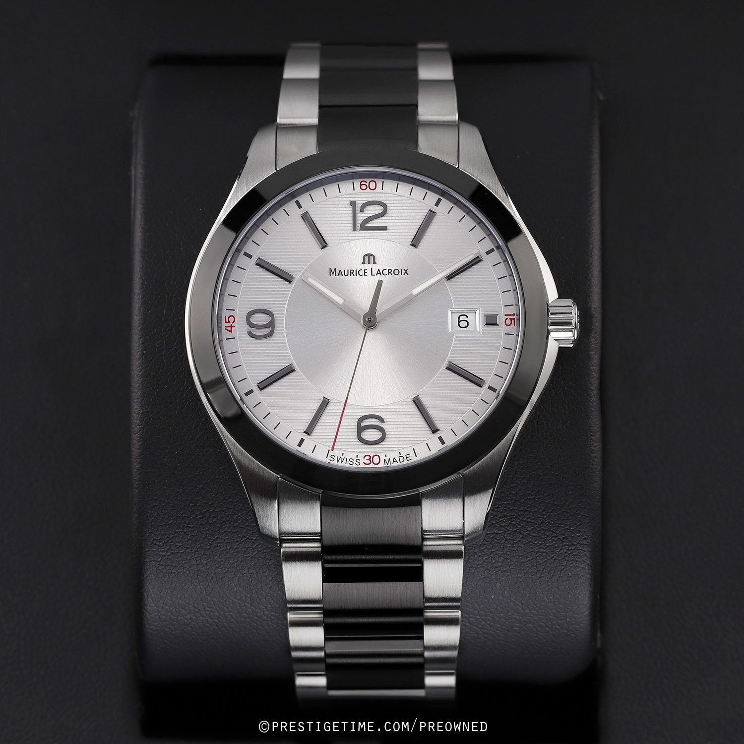 MAURICE LACROIX Swiss Quartz 20mm Steel Watch Silver Dial ❌SOLD OUT TO MLG❌ FS : Maurice Lacroix Tank Les Classiques  main image 3