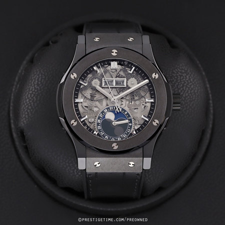 Pre-owned Hublot Classic Fusion Aerofusion Moonphase 42mm 547.cx.0170.lr