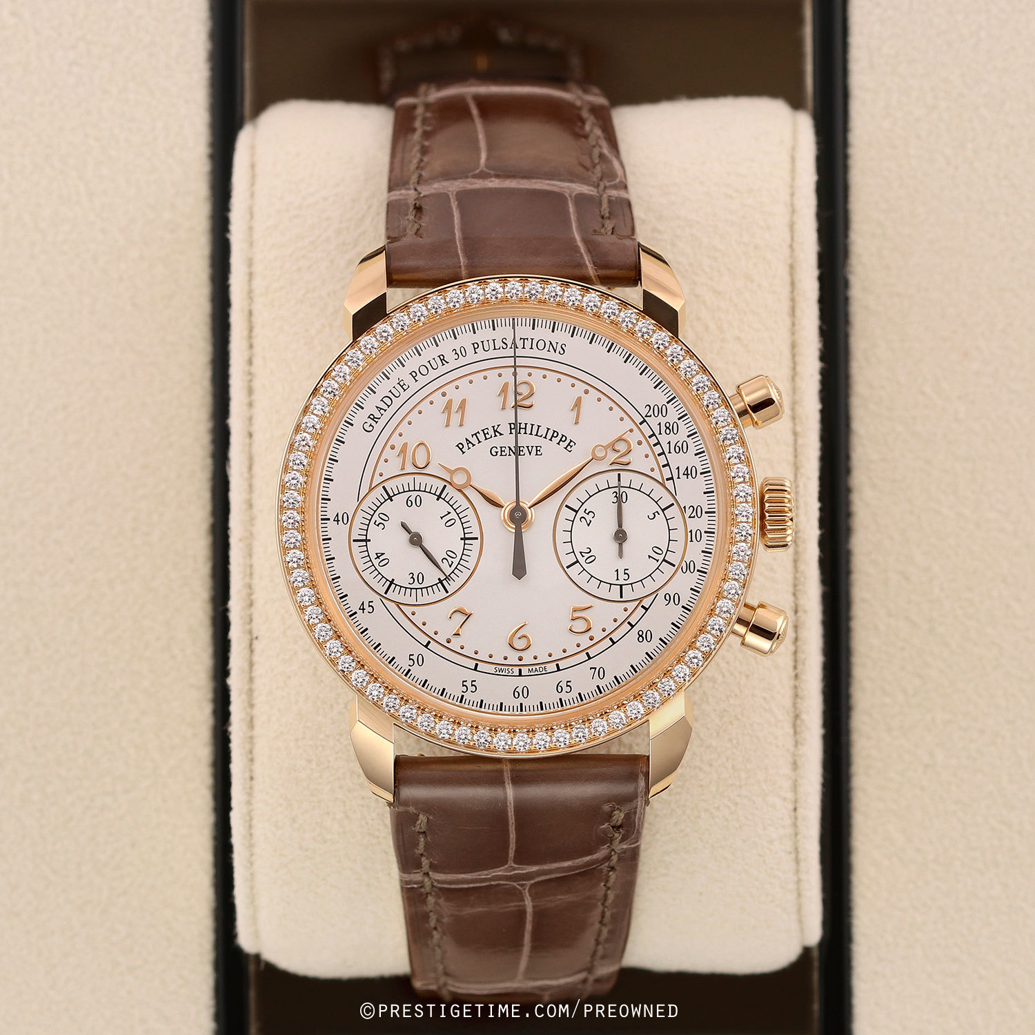 Cintura In Pelle Marrone Patek Philippe - Rara, Nuova Con Etichette, Made In Switzerland, Uomo - Foto 4