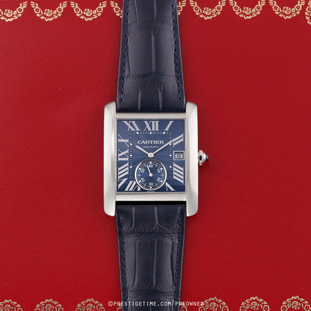 Pre-owned Cartier Tank MC Automatic wsta0010