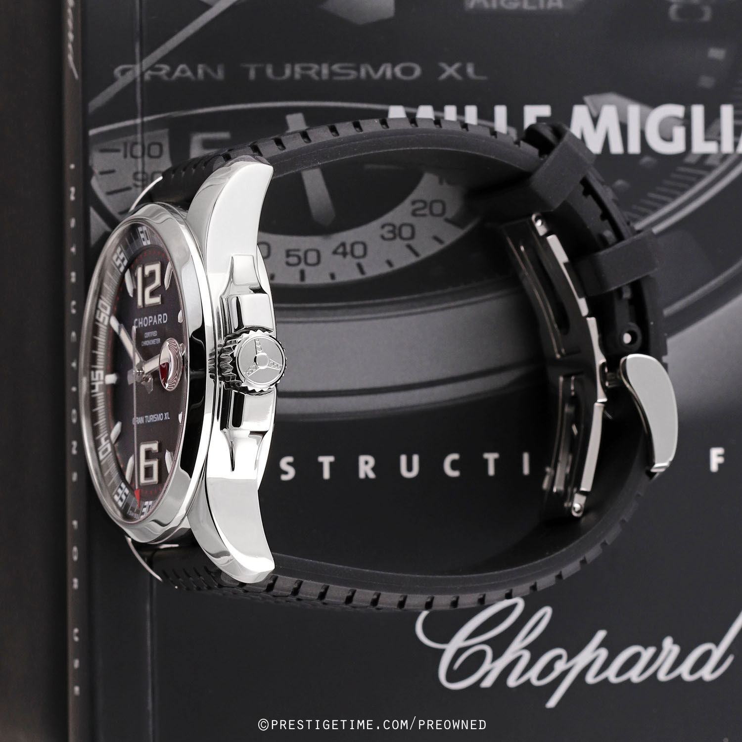 Pre-owned Chopard FACTORY SERVICED Mille Miglia Gran Turismo 44mm ...