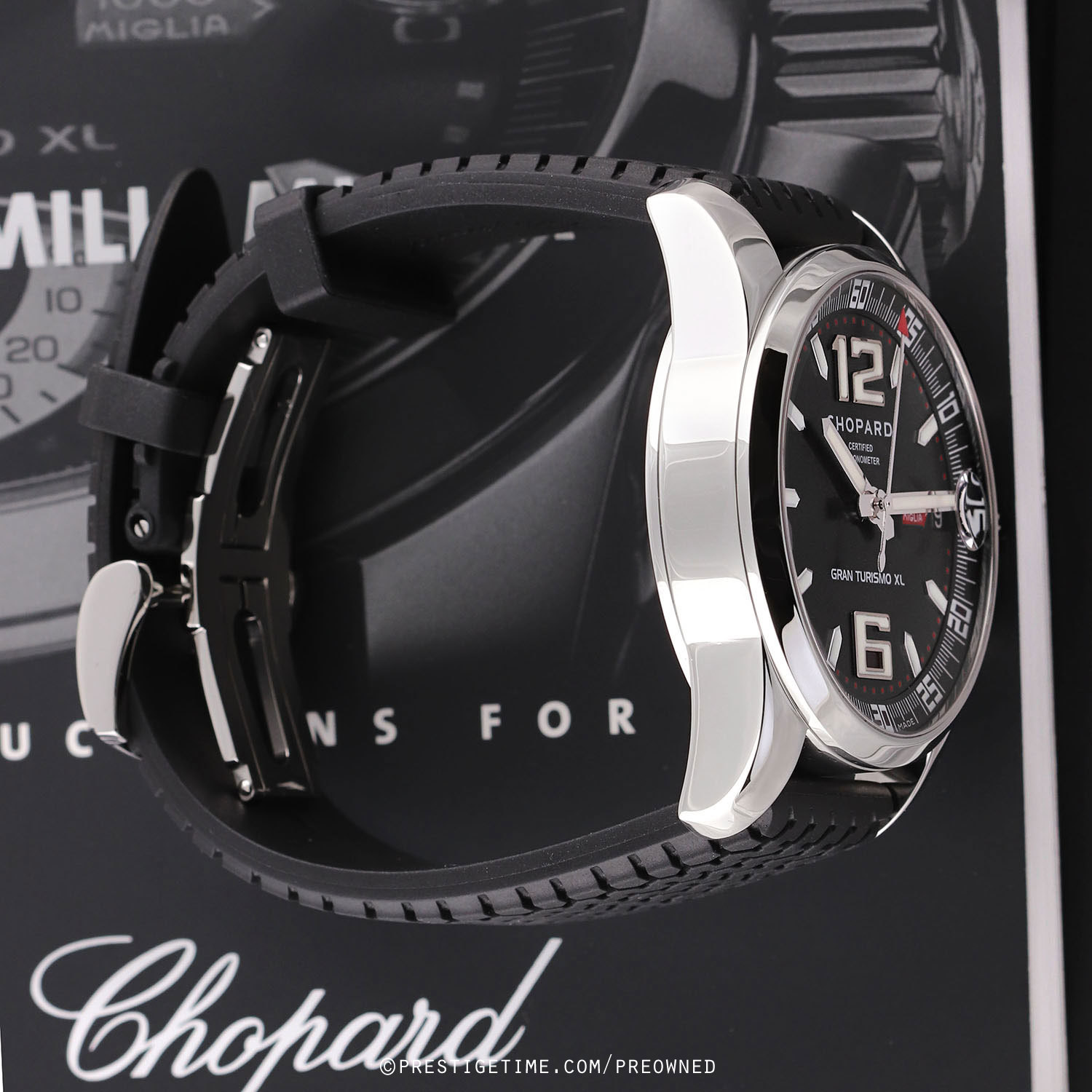 Pre-owned Chopard FACTORY SERVICED Mille Miglia Gran Turismo 44mm ...